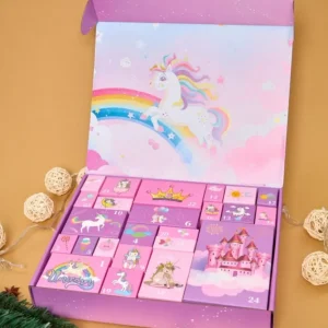 Kletshuts™ UnicornAdvent - Moro Kreativt Julen Enhjørning Advent Kalender