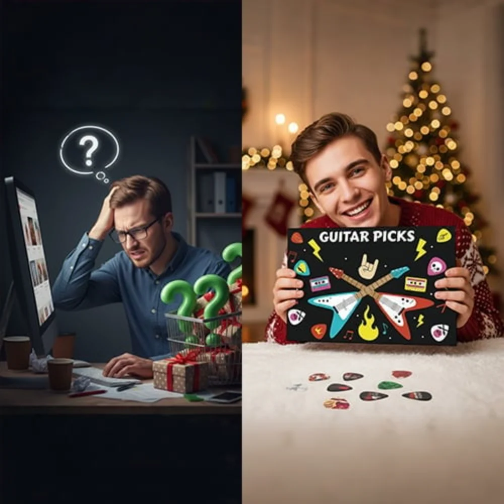 MusicAdvent™ – Ultimate Gitarplekter Musikk Adventskalender