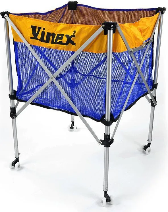 Ballvogn Sammenleggbar 60cm, Ca. 2kg, Gul – Vinex VBCC-100B – VBCC-100B