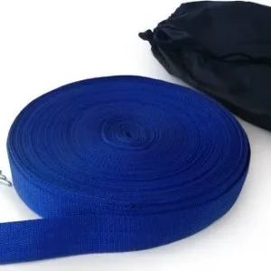 Bannebånd 48m blå med plugger og bag, til merking av bane YakimaSport – 100280