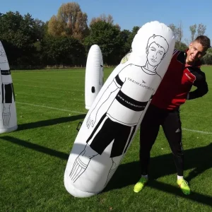 Fotballmur Oppblåsbar Figur 205cm, Selvreisende – YakimaSport 100039