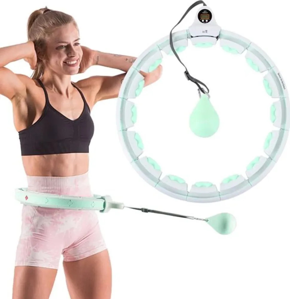 Hula Hoop Med Teller 130cm + Slankebelte HMS BR163