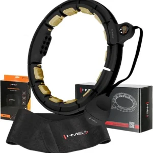 Rockering Hula Hoop Magnetisk Med Teller + Slankebelte 100cm HMS HHM13/BR163