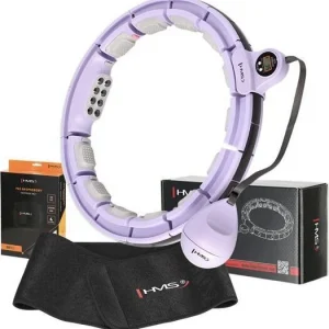 Rockering Hula Hoop Magnetisk Med Teller 100cm + Slankebelte – HMS HHM13 BR163