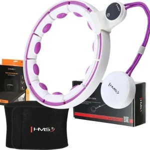 Rockering Treningsutstyr Hula Hoop Med Teller 100cm + Slankebelte HMS HHM17/BR163