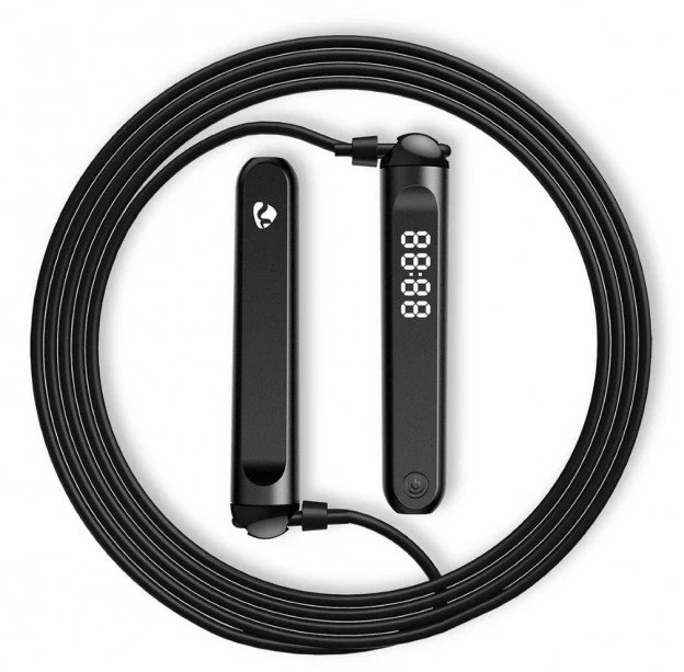 Skippingrope med Bluetooth, LED-display og appstyring – Nedis