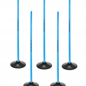 Slalombane 160cm Med 5 Stenger Og Baser Blå YakimaSport