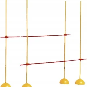 Treningshekk Justerbar 30–160cm, Plast, Stabil Base – Spartan
