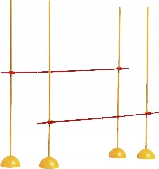 Treningshekk Justerbar 30–160cm, Plast, Stabil Base – Spartan