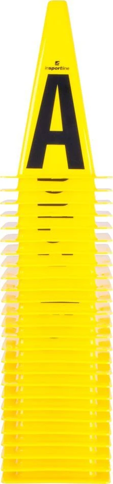 Treningskjegler 23cm, 26 stk barn og skoler – inSPORTline 13206