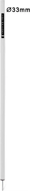 Treningstang 170cm Slalom 33mm, Hvit – YakimaSport ELITE – 100652
