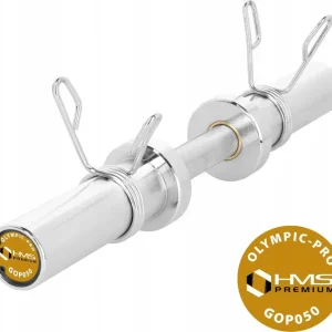 Vektstang Olympisk 5kg 50cm, Rett, 320kg Maks – HMS GOP050