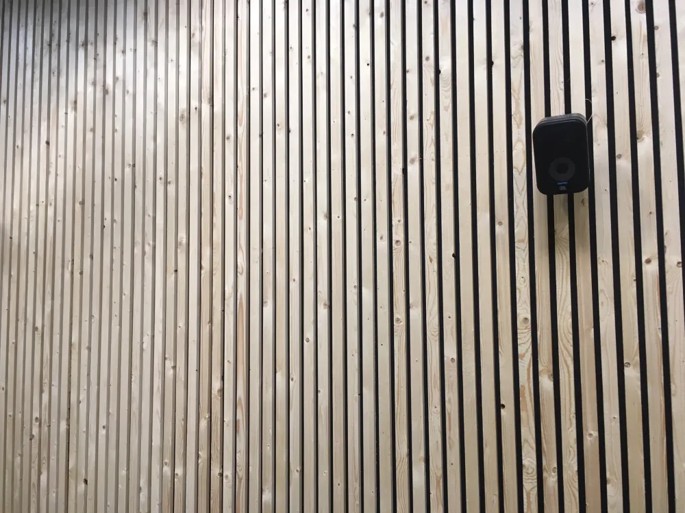Akustikkduk pr 3 m² (svart)