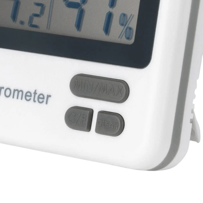 Terma-hygrometer med komfortnivå