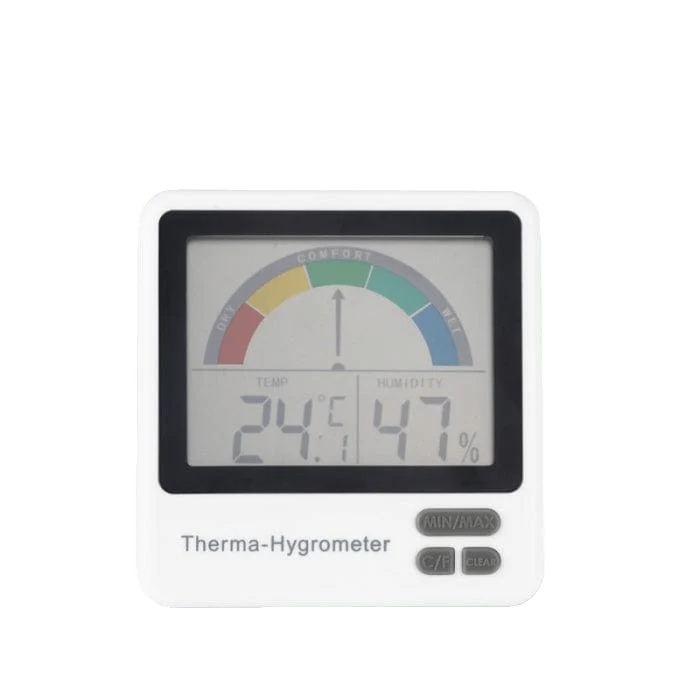 Terma-hygrometer med komfortnivå