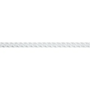 Talamex, flettet polypropylen 6 mm, 200 meter, hvit, 550 decanewton