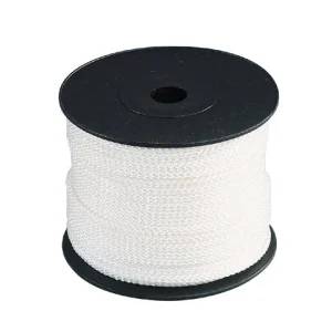 Talamex, Polyester Line, 2 mm, Flettet, Hvit, 50 m