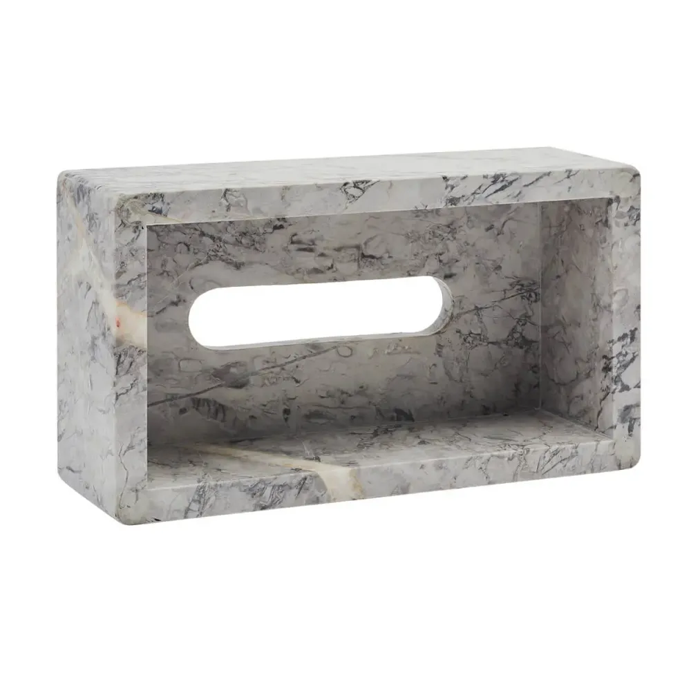 Nero Kleenex holder - Hvid