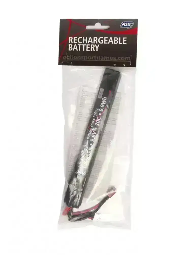 Batteri - Li-Fe 9.9V 1000mah - Stick med T-Plugg