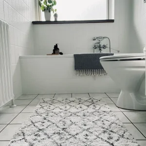 Badematte - White Boheme - 60x90cm