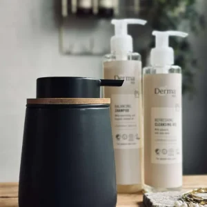 Dispenser med pumpe Svart - Dolomite