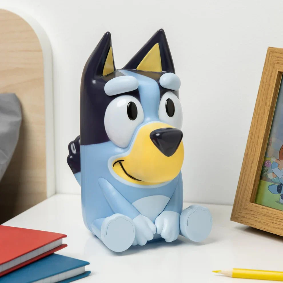 Bluey Lampe Med Lyd