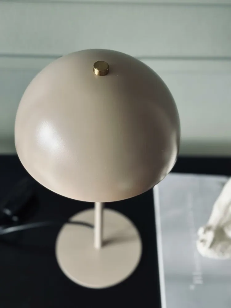 Bordlampe – Beige