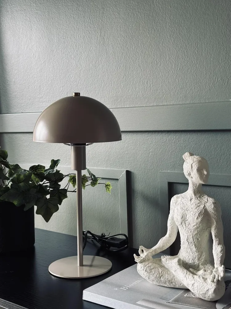 Bordlampe – Beige