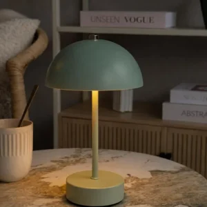 Bordlampe med touch - Grønn