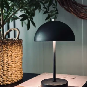 Bordlampe med touch - Svart
