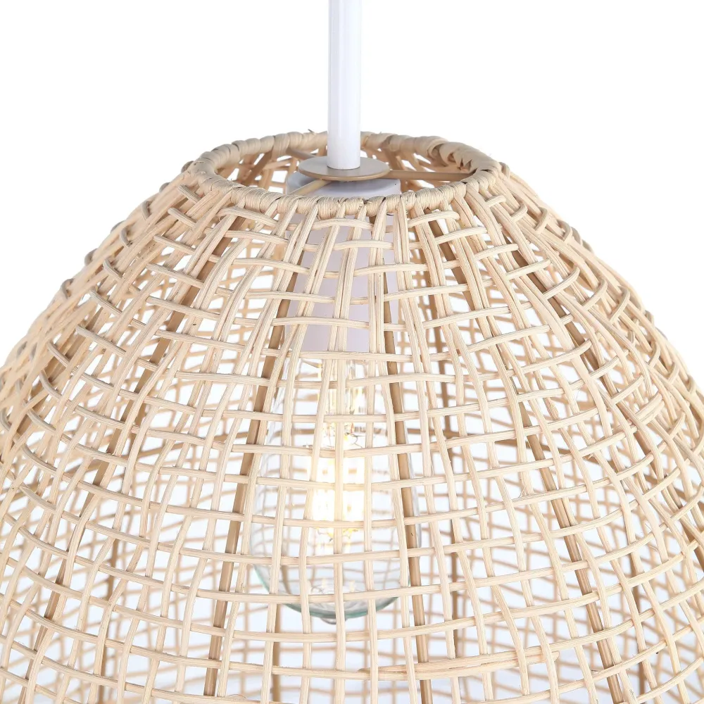Celis Rattan Taklampe Ø45