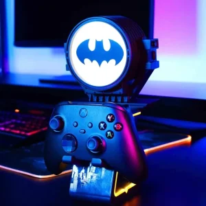 DC Comic's Batman Lampe og Ladestativ