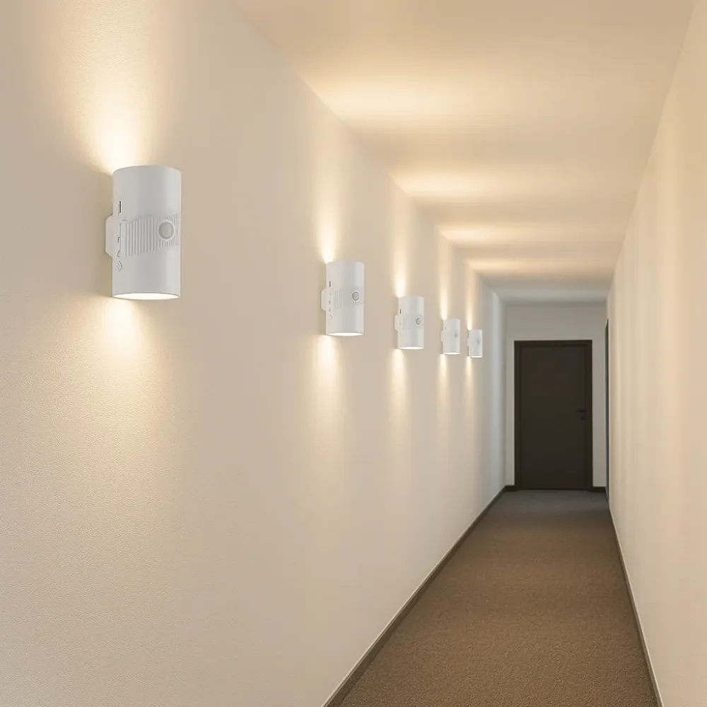 Daisy Trådløs Sensorlampe Hvit