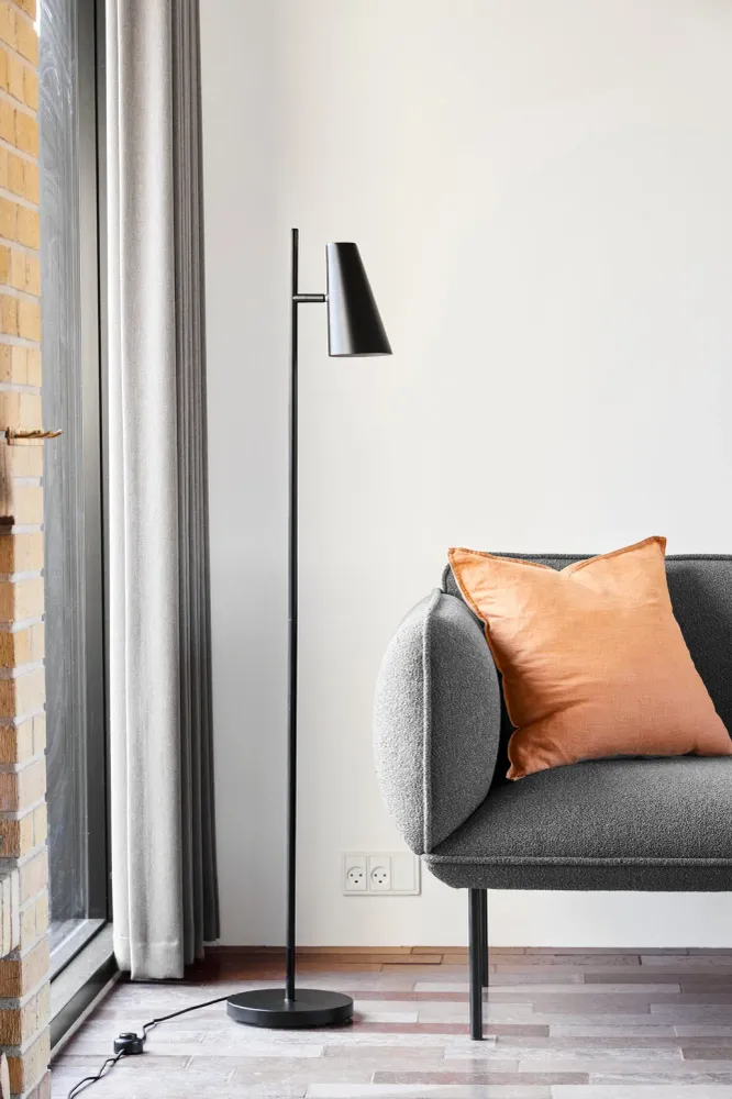 Dew bord/vegg lampe - Black