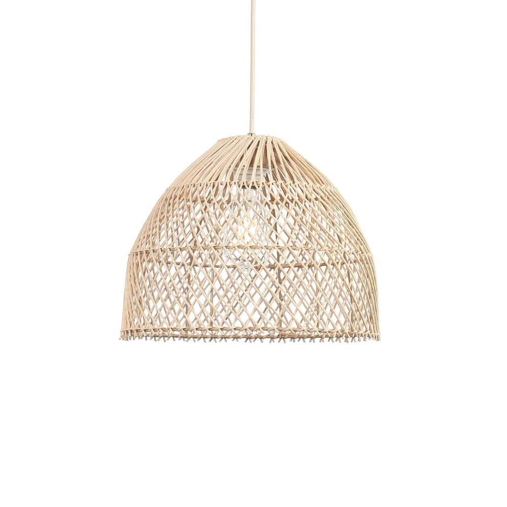 Dome Rattan Taklampe Ø35