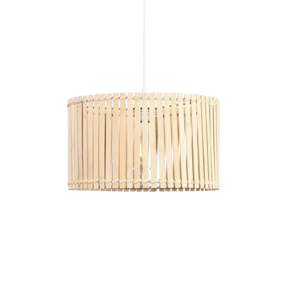 Fleet Bamboo Taklampe Ø33