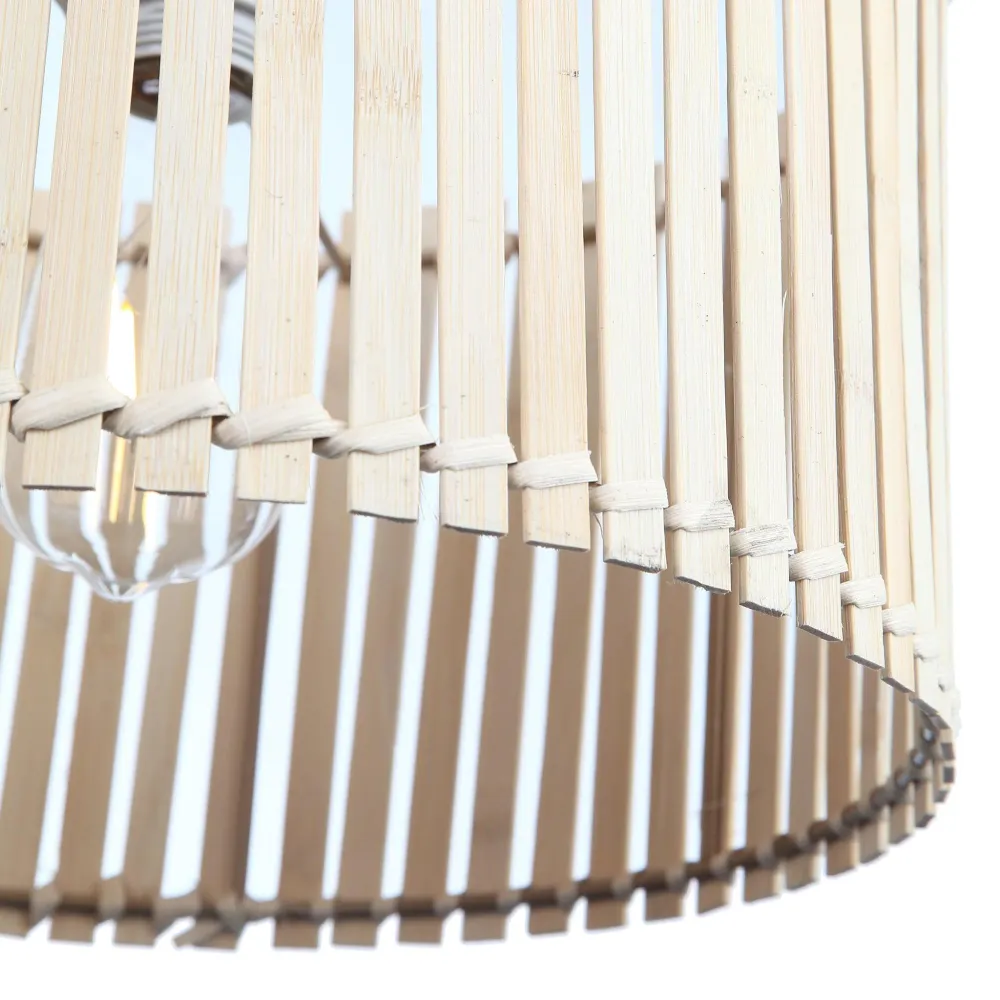 Fleet Bamboo Taklampe Ø33