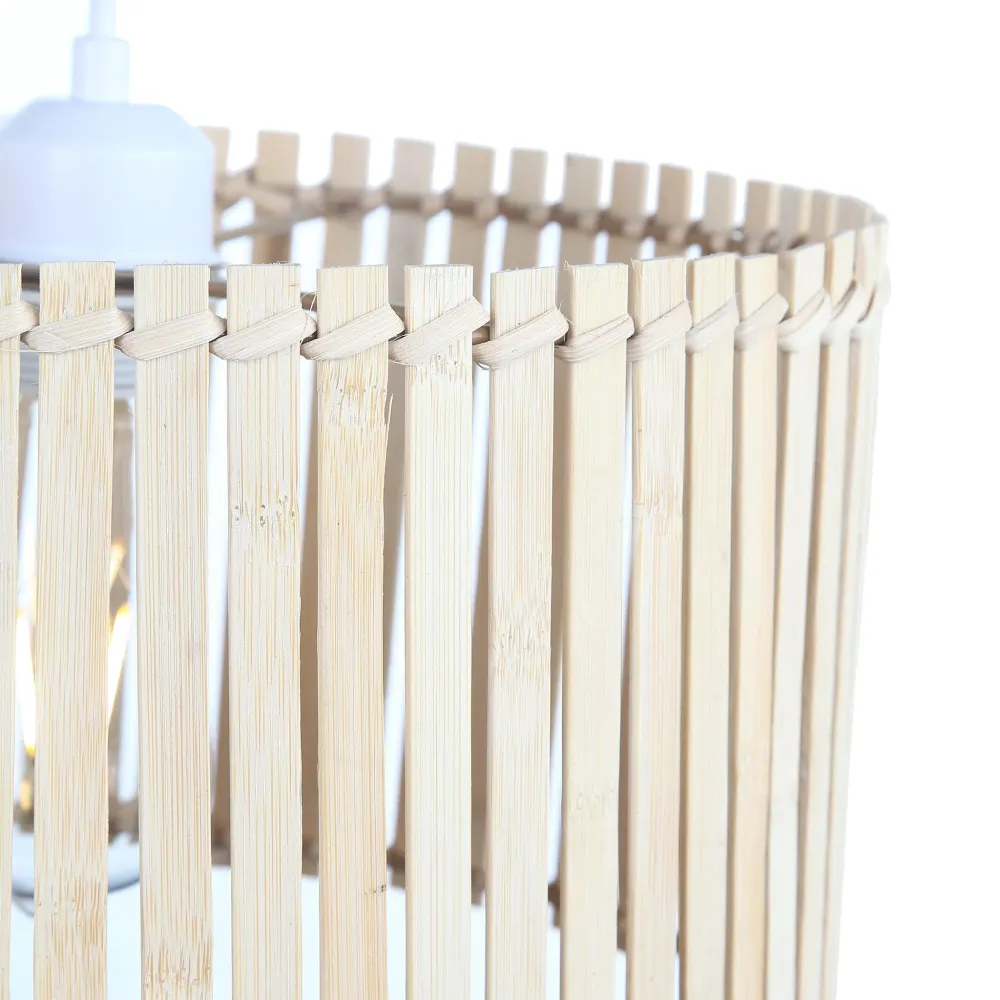 Fleet Bamboo Taklampe Ø33