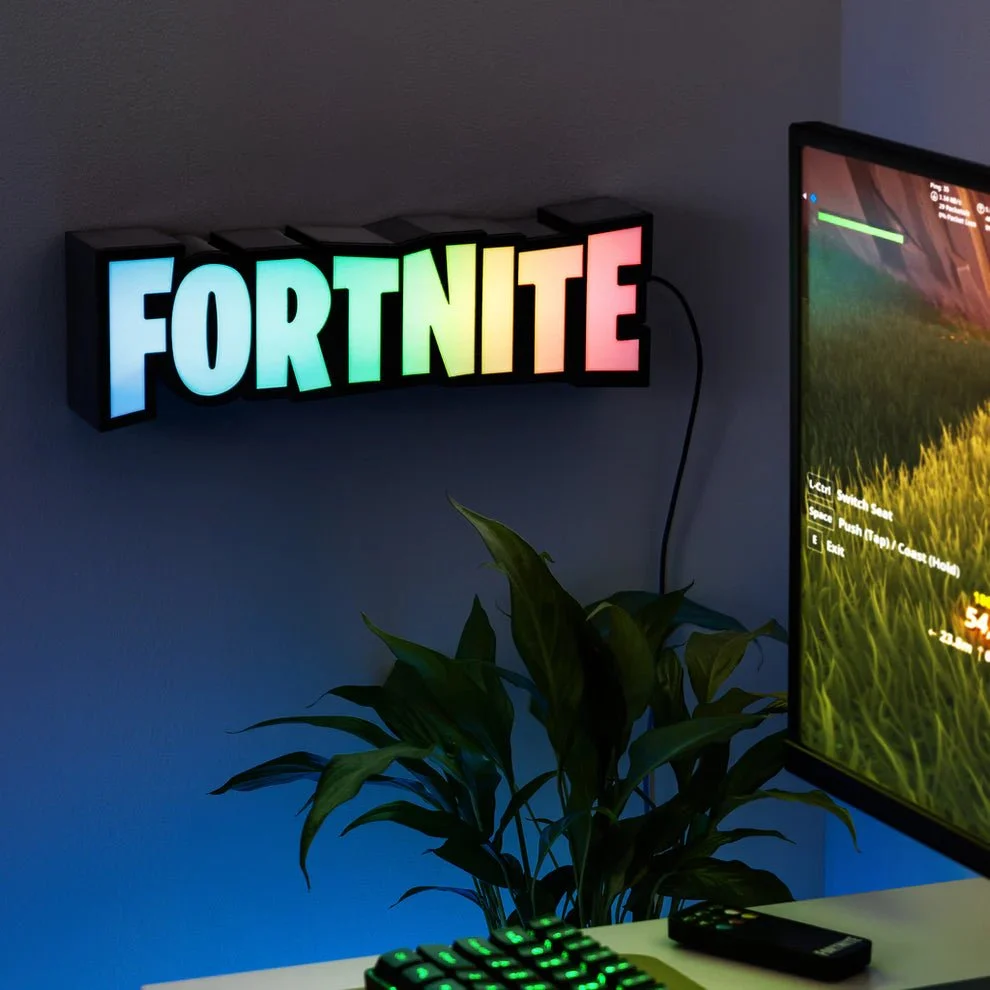 Fortnite Logo Lampe RGB
