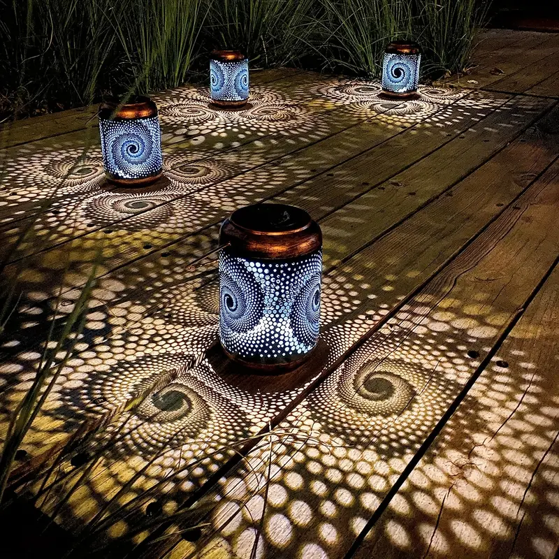 Hage lampe med trendy design - Solara