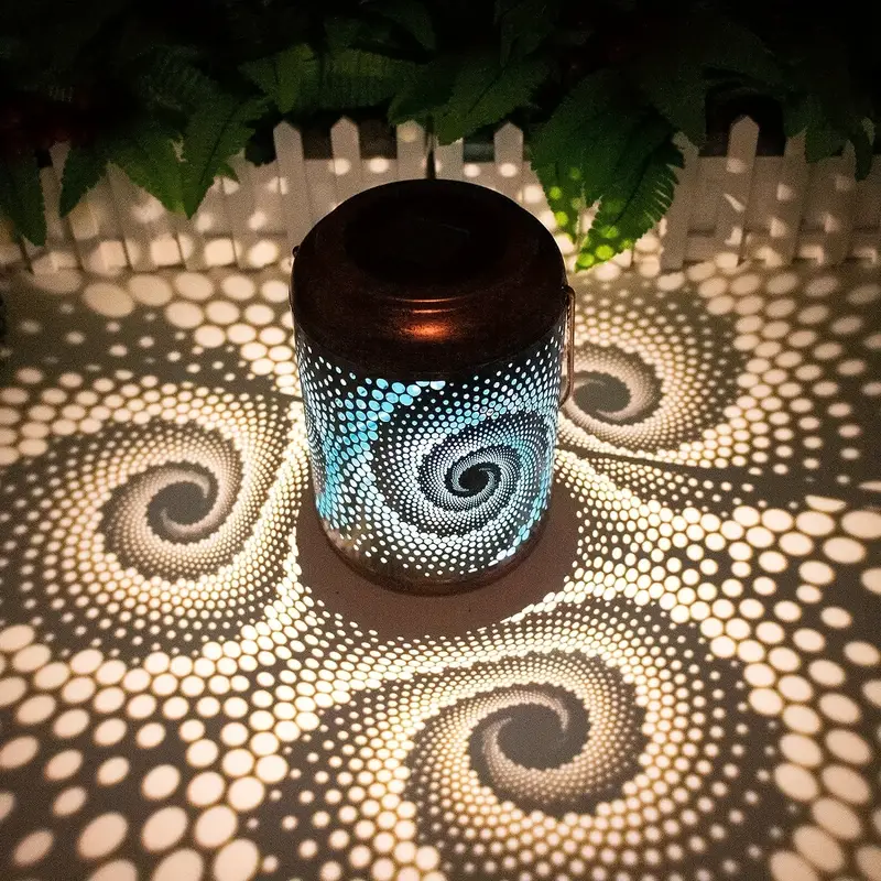 Hage lampe med trendy design - Solara