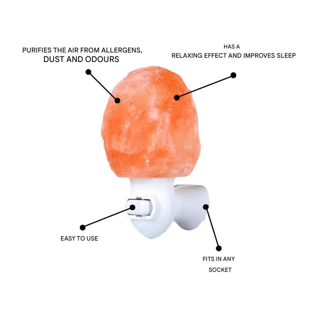 Himalaya saltlampe ro og luftrensing - ZenGlow