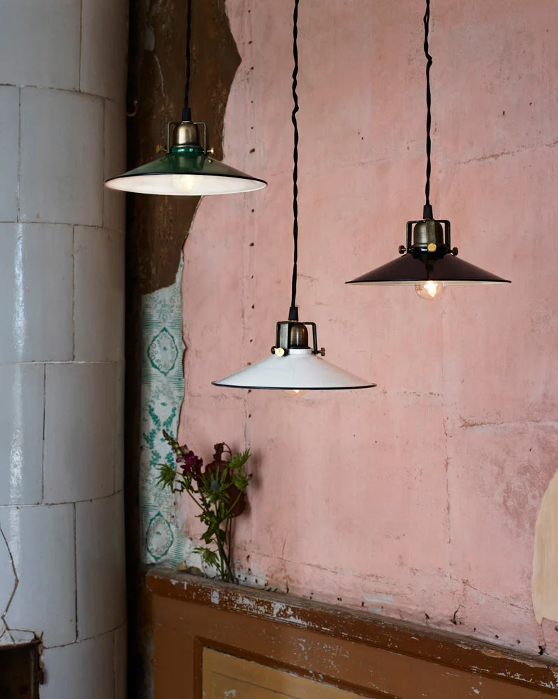 Klassisk Skomakerlampe Grønn