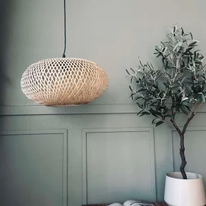 Lampe bambus - dia 38