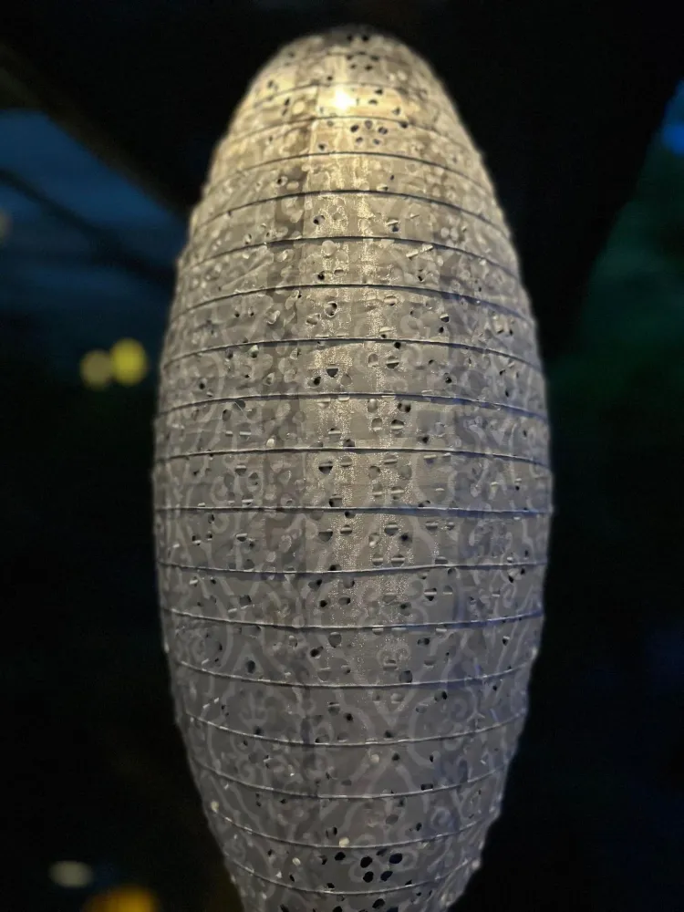 Lampe med solceller - SUMMER WHITE