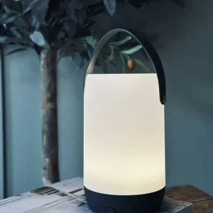 Lampe med solceller og touch - oppladbar Big size