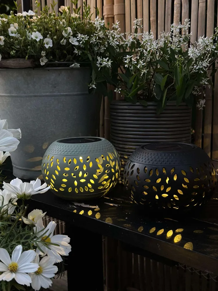 Lanterne FIONA Solar - Black