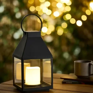 Lanterne med LED blokklys