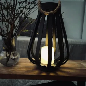 Lanterne med solceller – Dark 34cm