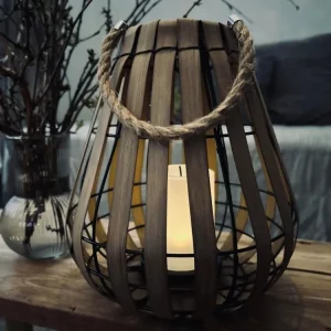 Lanterne med solceller – Nature 30 cm